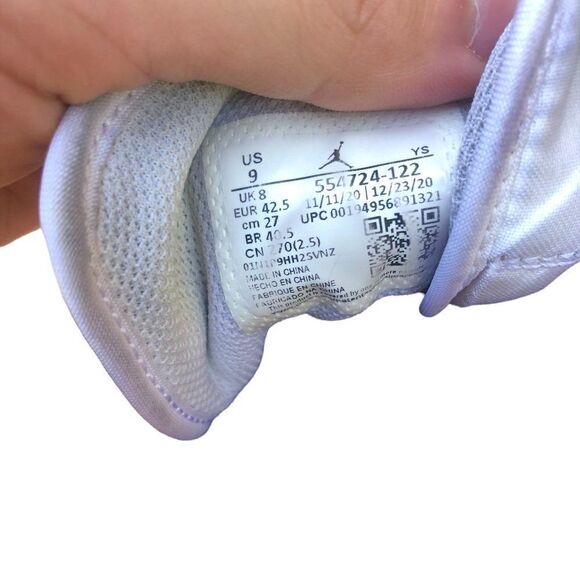 2020 Nike Air Jordan 1 Mid Gym Red Black White Size 9 - Picture 3 of 16